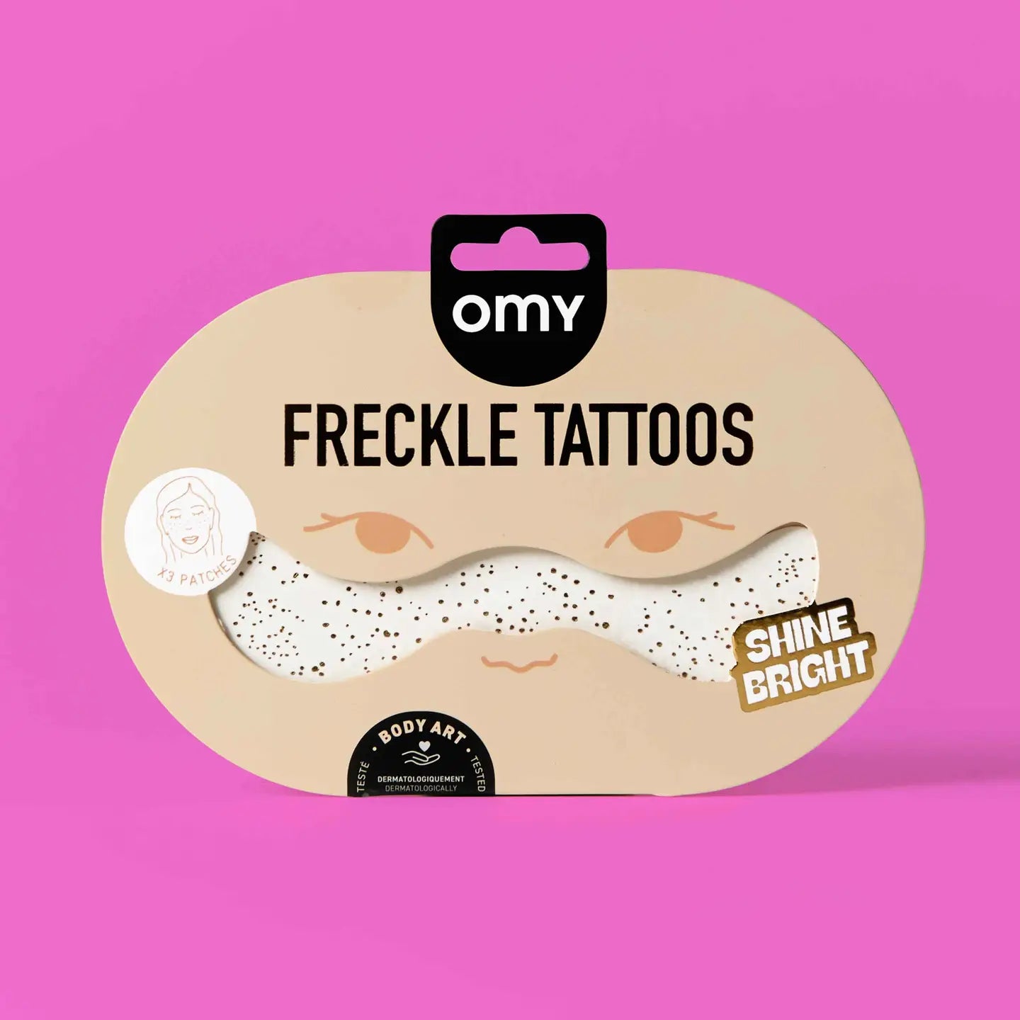 Freckle Temporary Tattoos Shine Bright