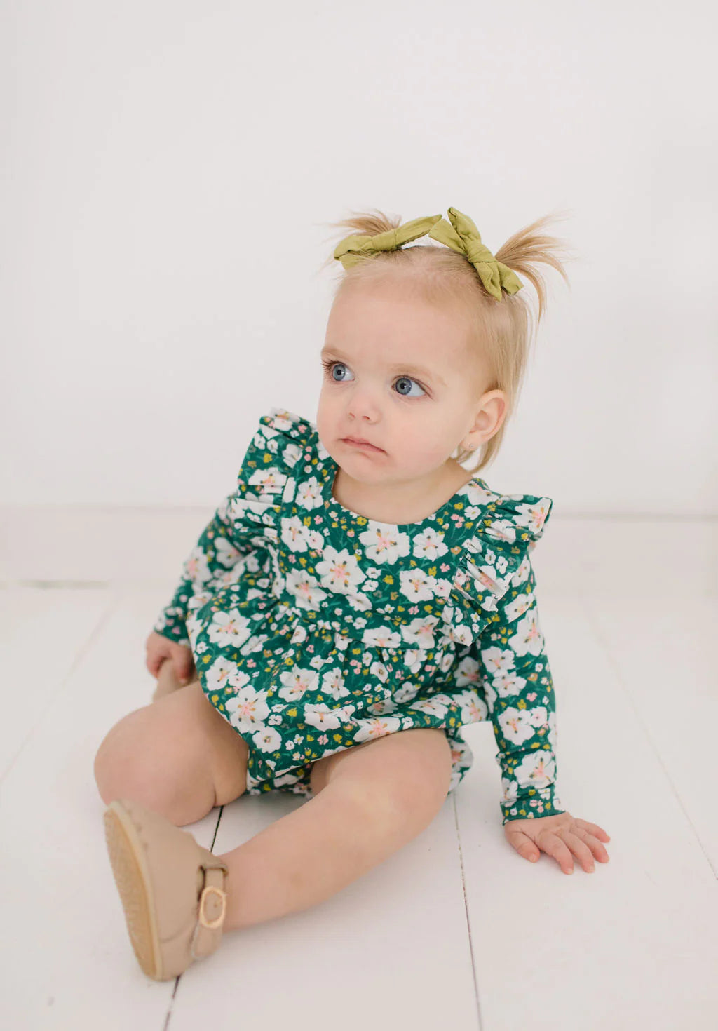 Leah Romper in Canyon Flower