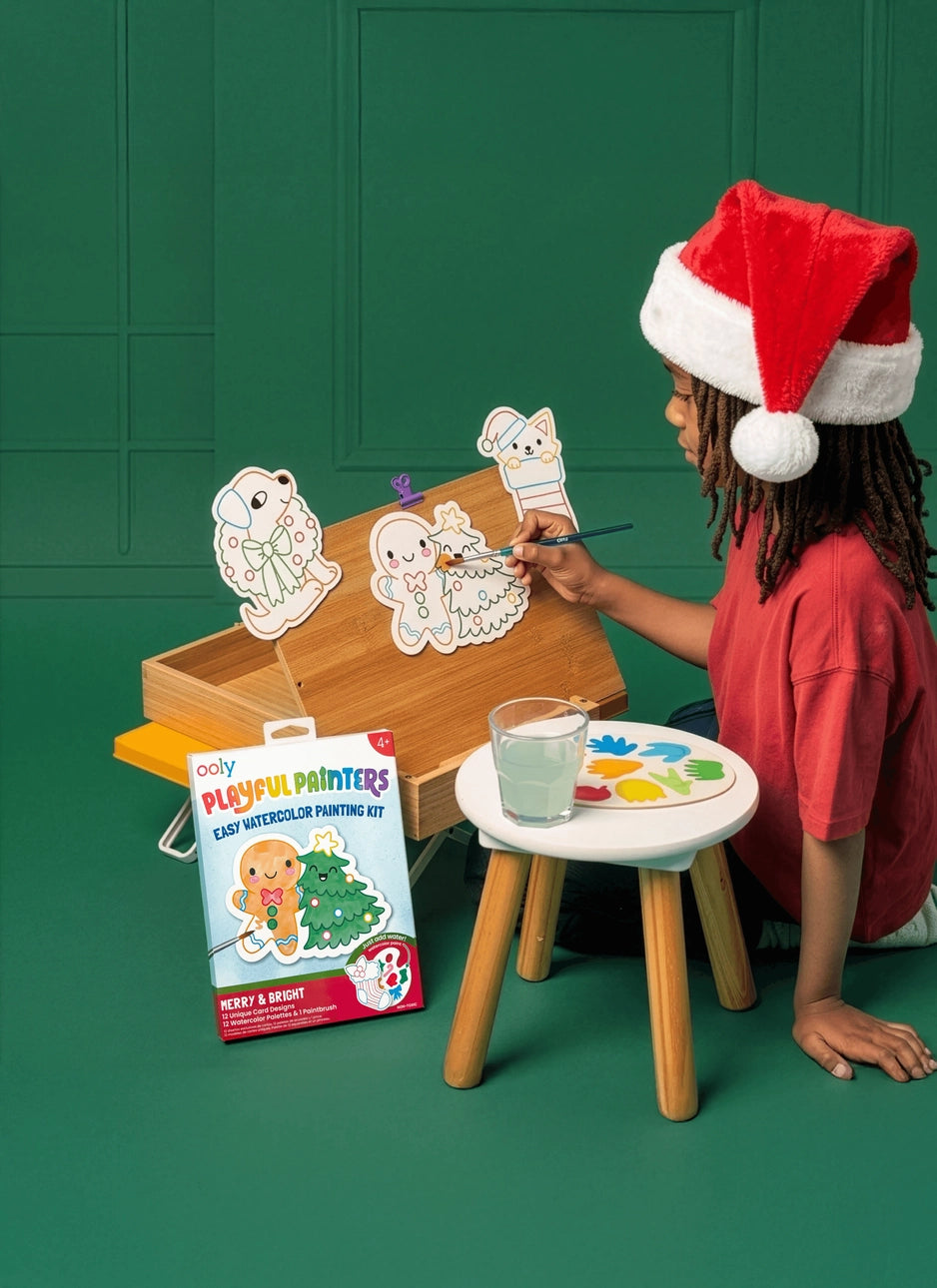 Ooly Watercolor Painting Kit-Merry & Bright