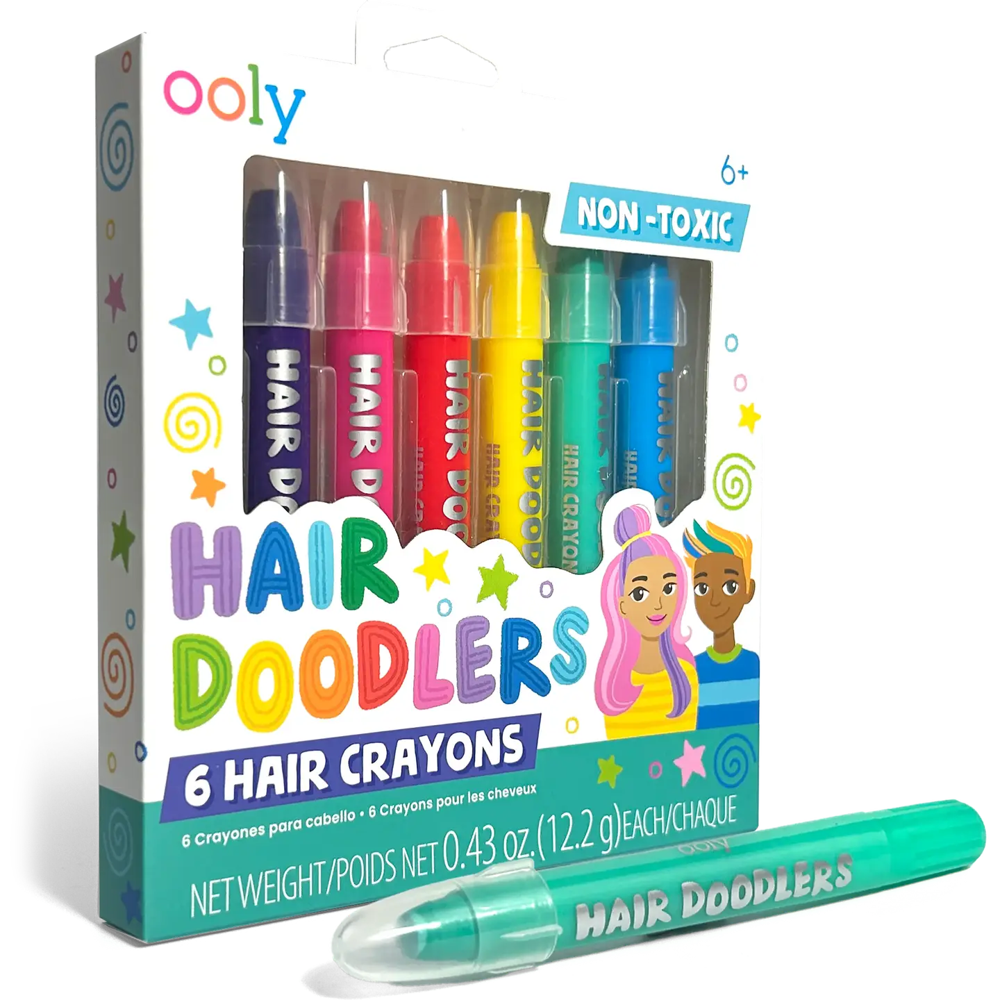 Ooly Hair Doodlers Crayons