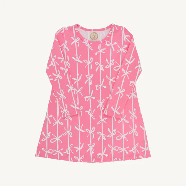 TBBC Long Sleeve Polly Play Dress Brasleton Bows