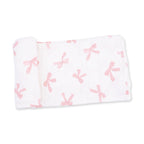 Angel Dear Swaddle Blanket Pretty Bows