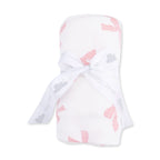 Angel Dear Swaddle Blanket Pretty Bows