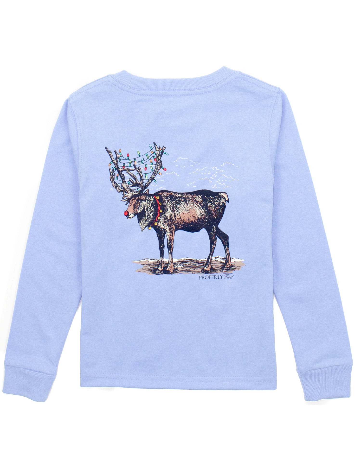 Properly Tied Boys Reindeer