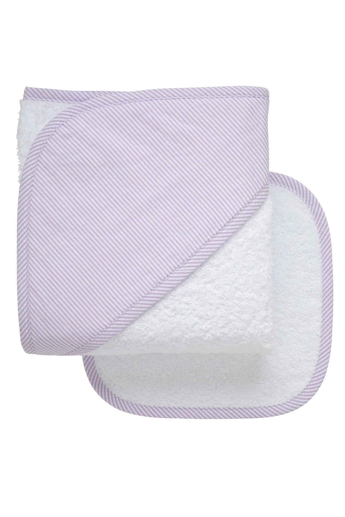 3 Marthas Baby Hooded Towel & Washcloth Set Lilac