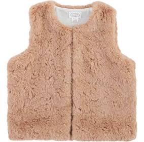 Girl's Fur Vest