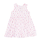 Angel Dear Tank Dress - Strawberry Swiss Dot