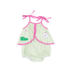 Angel Dear Swing Front Sunsuit - Golf