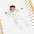 Kyte Baby Zippered Footie - Teddy Bear