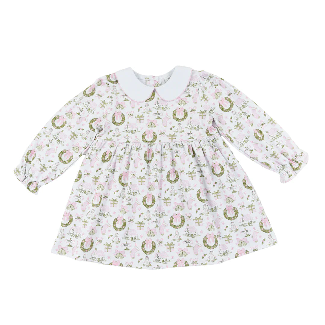 Christmas Toile Dress
