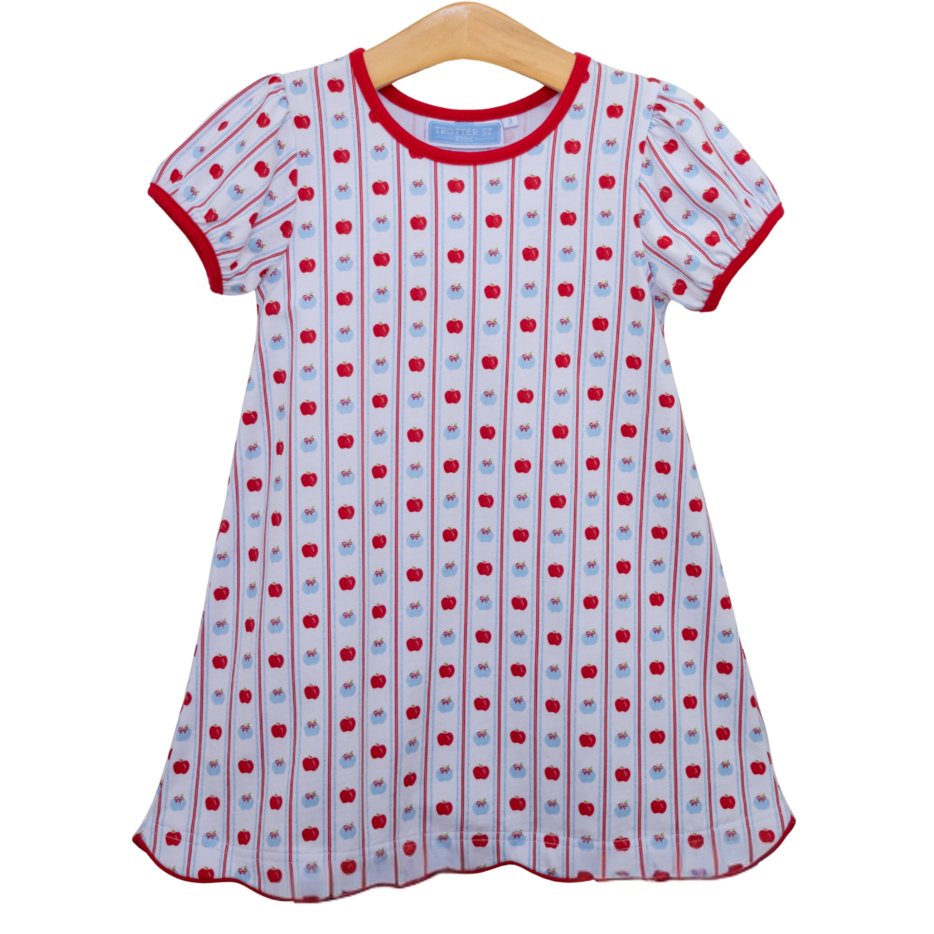 Apple Print Dress