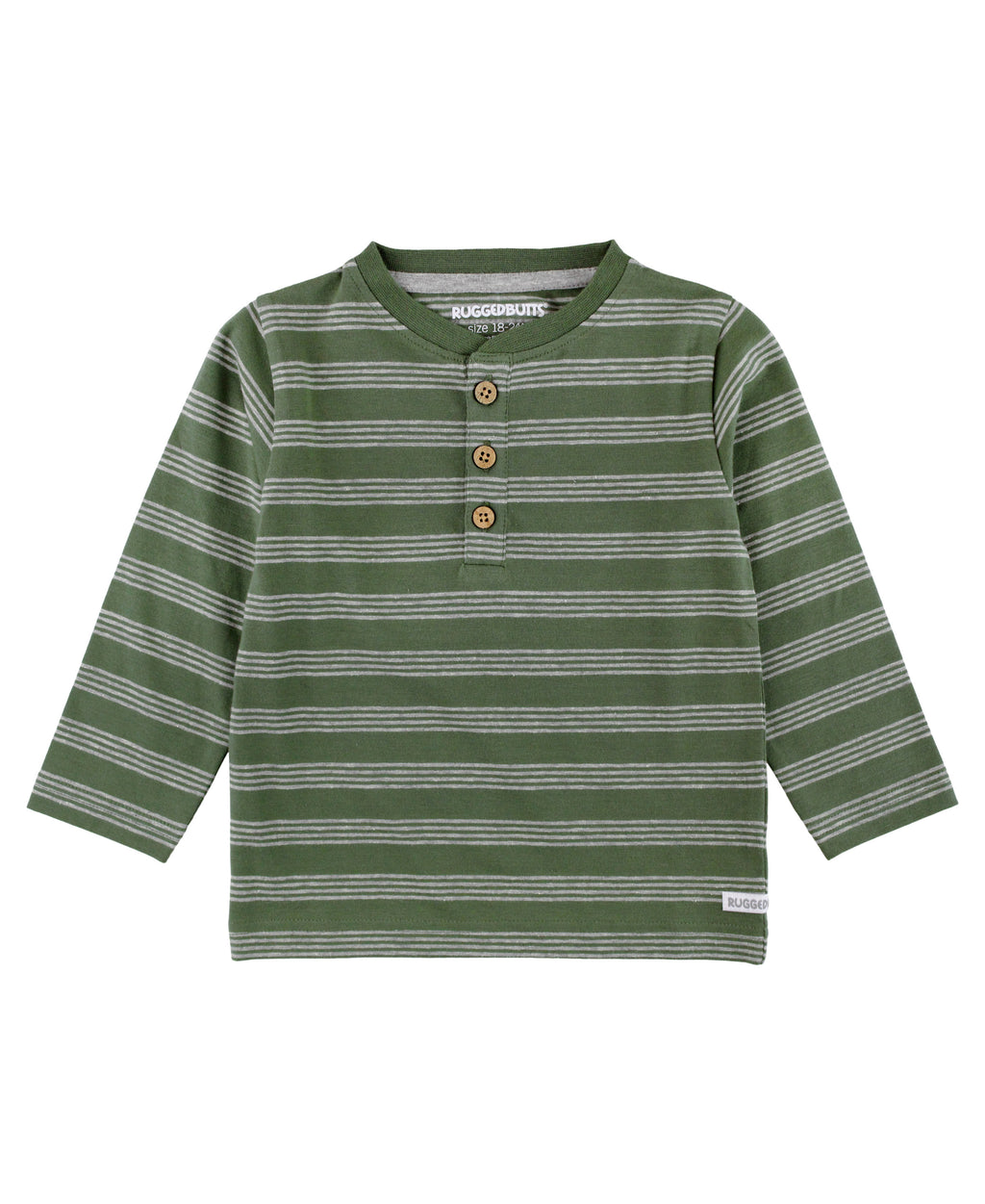 Knit Long Sleeve Henley Tee
