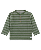 Knit Long Sleeve Henley Tee