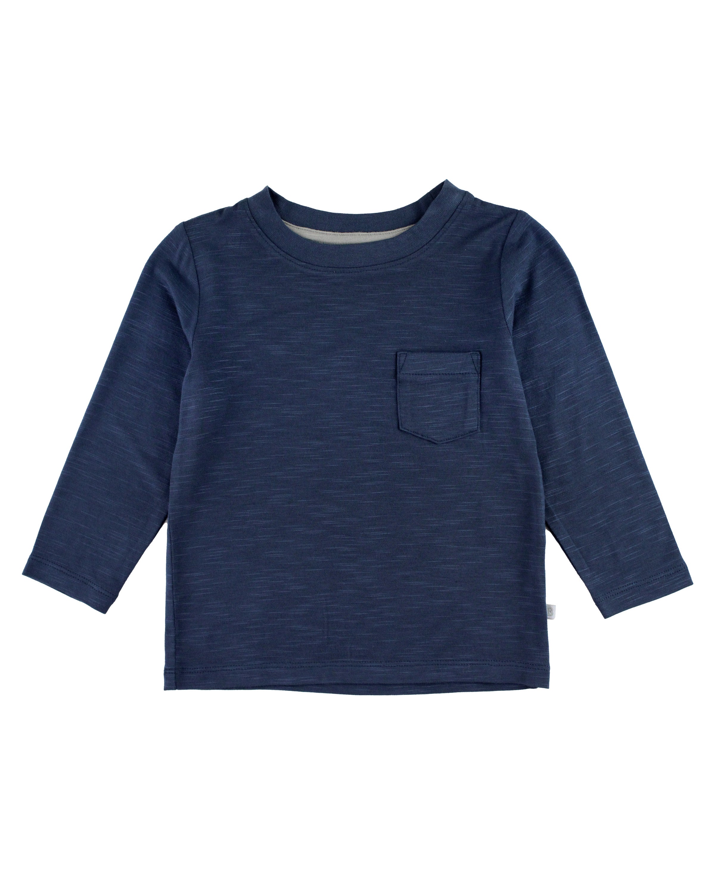 Ultra Soft Knit Long Sleeve Pocket Tee
