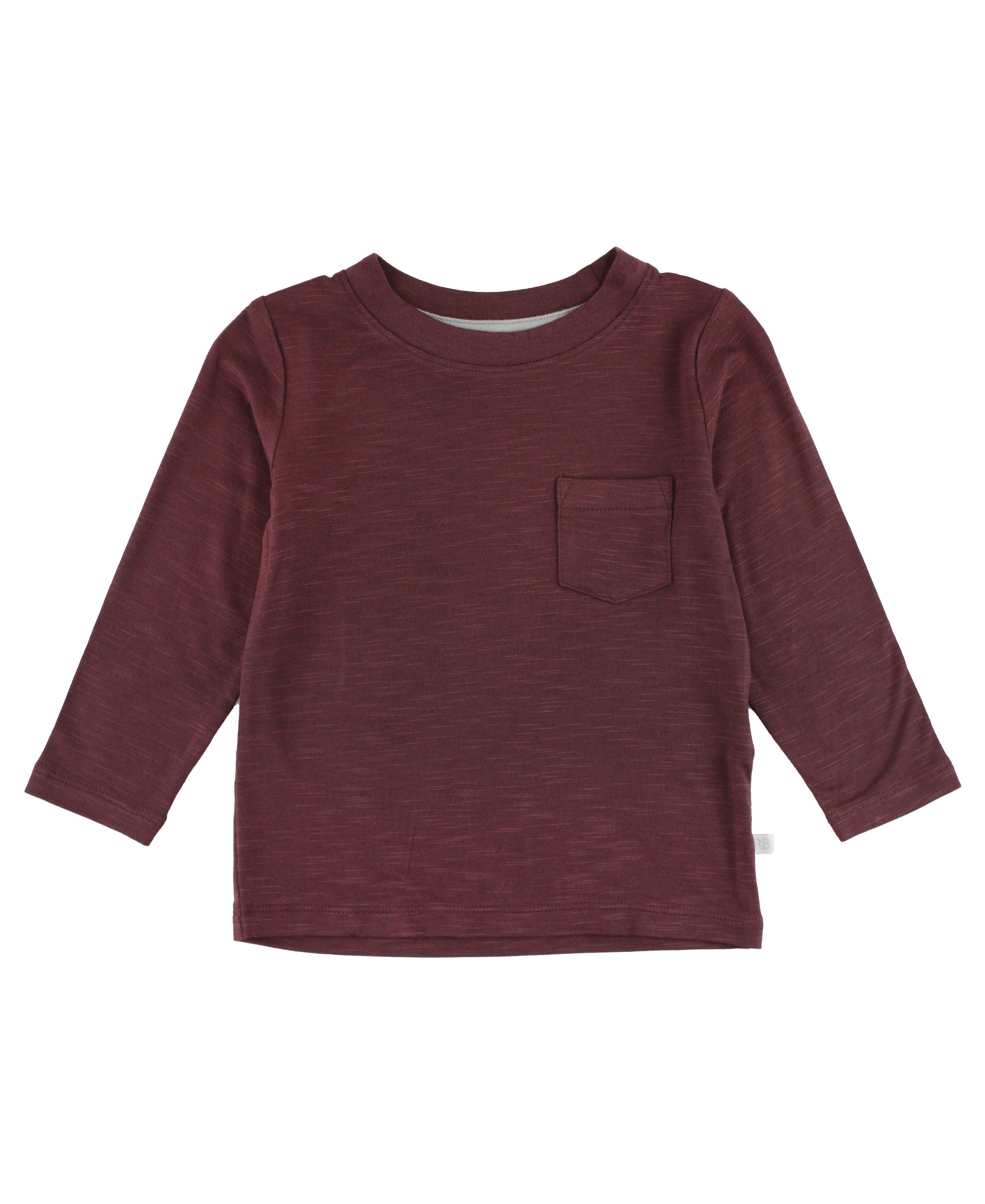 Ultra Soft Knit Long Sleeve Pocket Tee