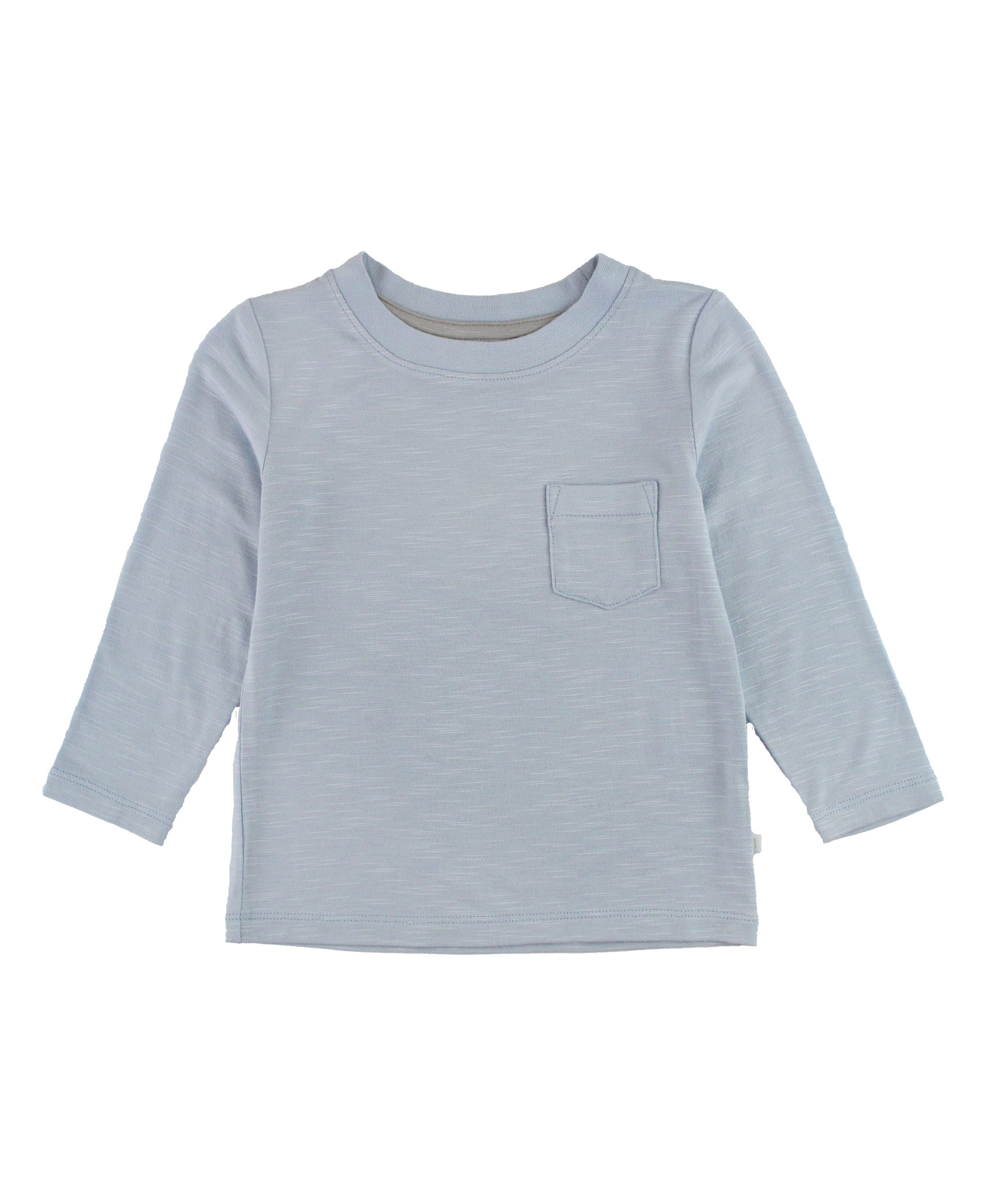 Ultra Soft Knit Long Sleeve Pocket Tee