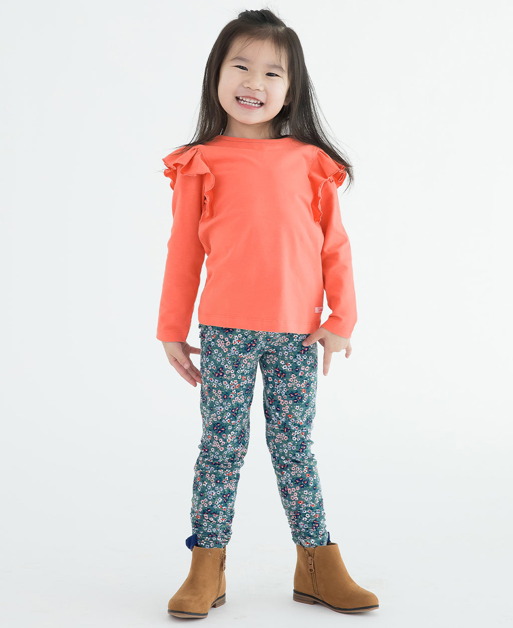 Knit Flutter Sleeve Top