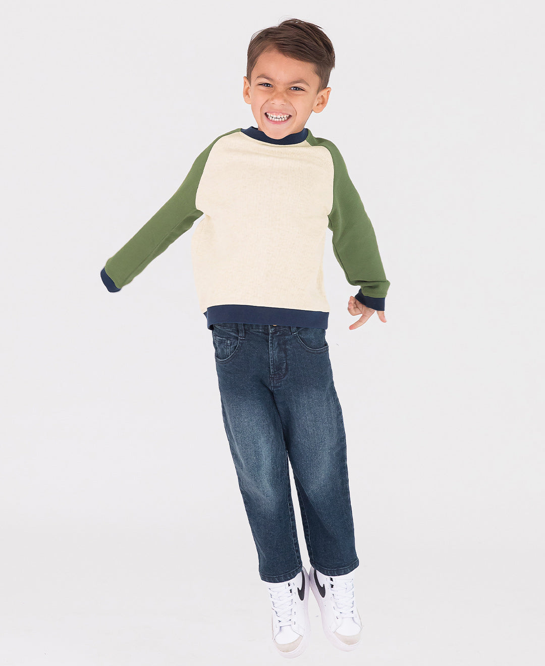 Knit Raglan Sweater