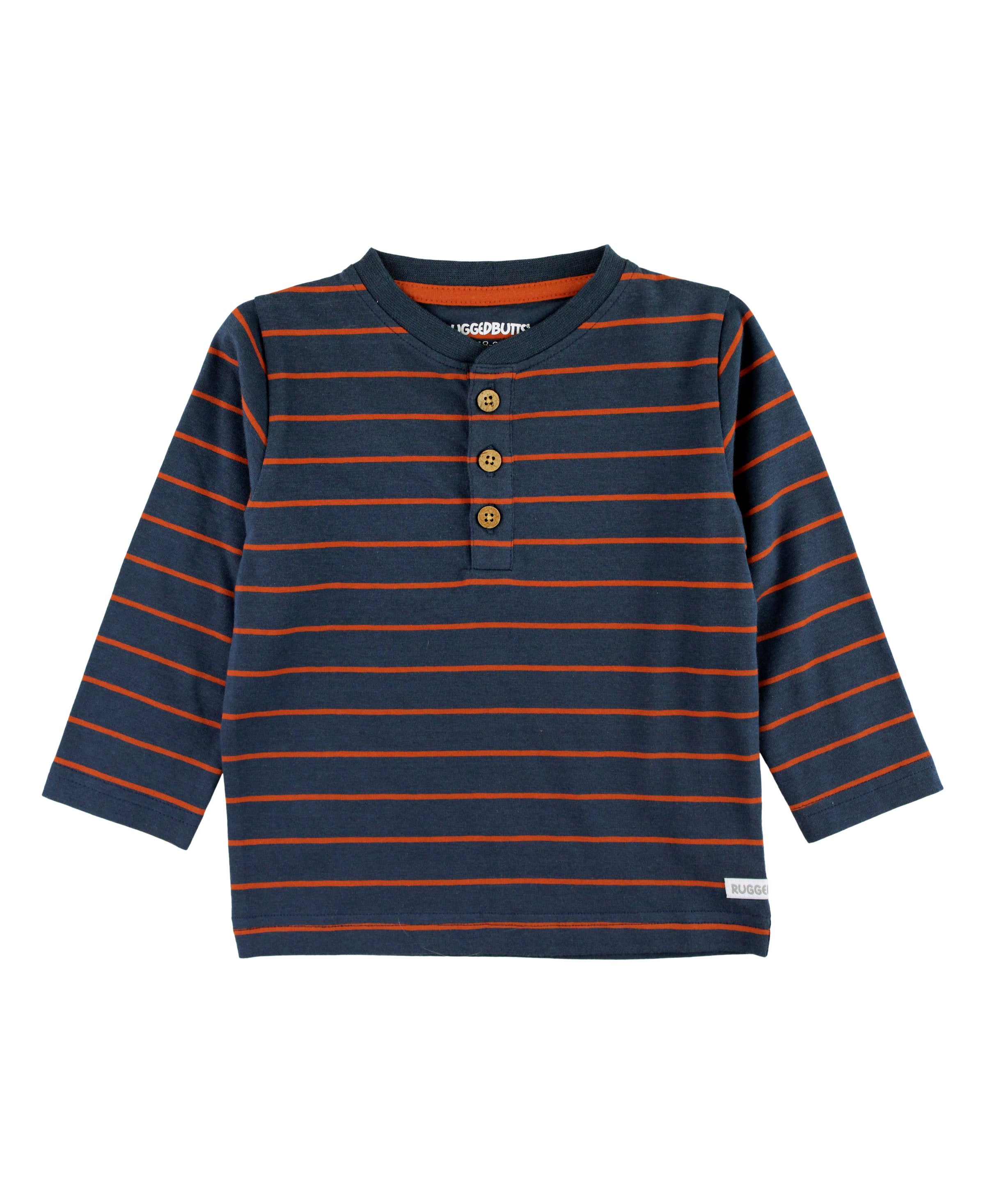 Knit Long Sleeve Henley Tee