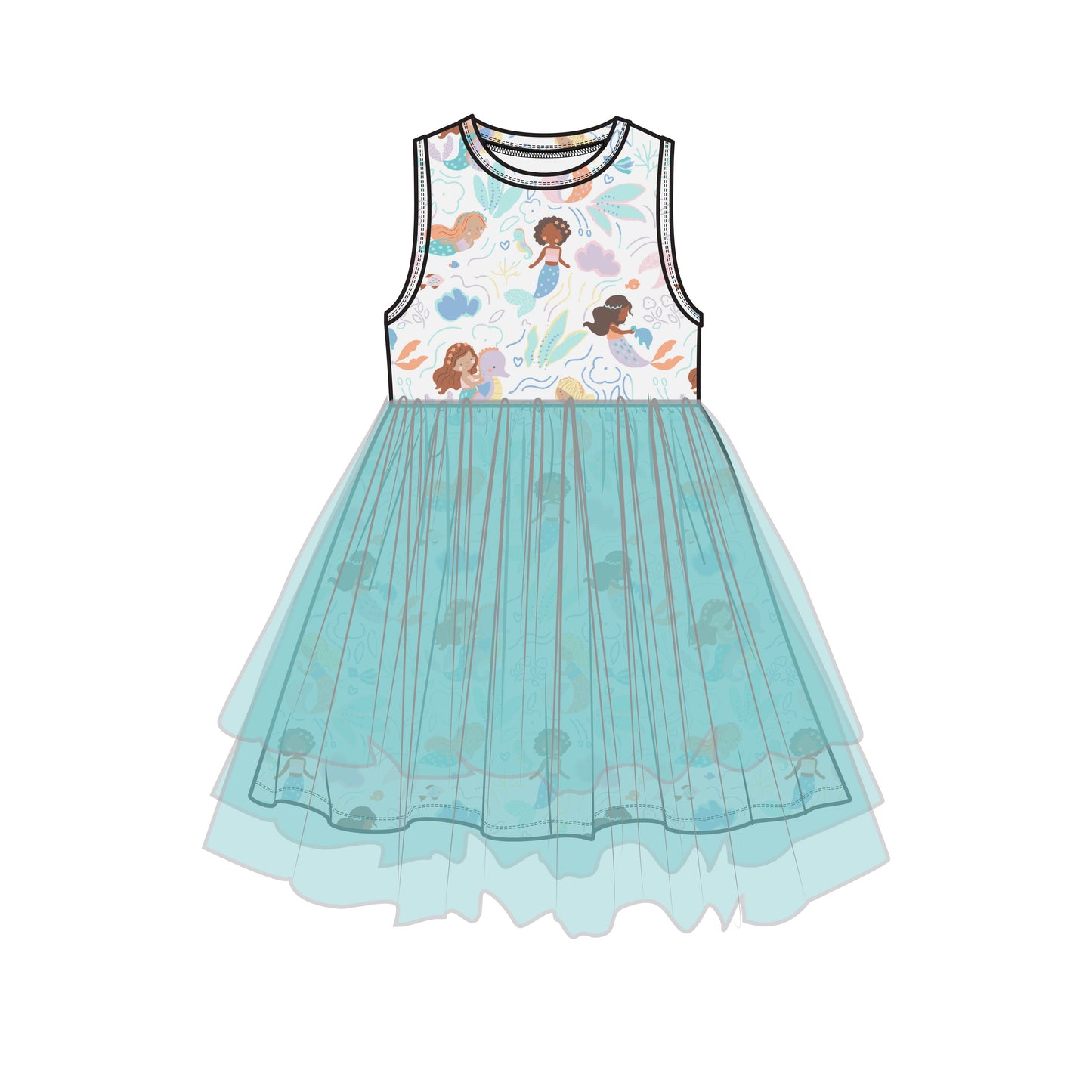 Twirly Tank Tutu Dress