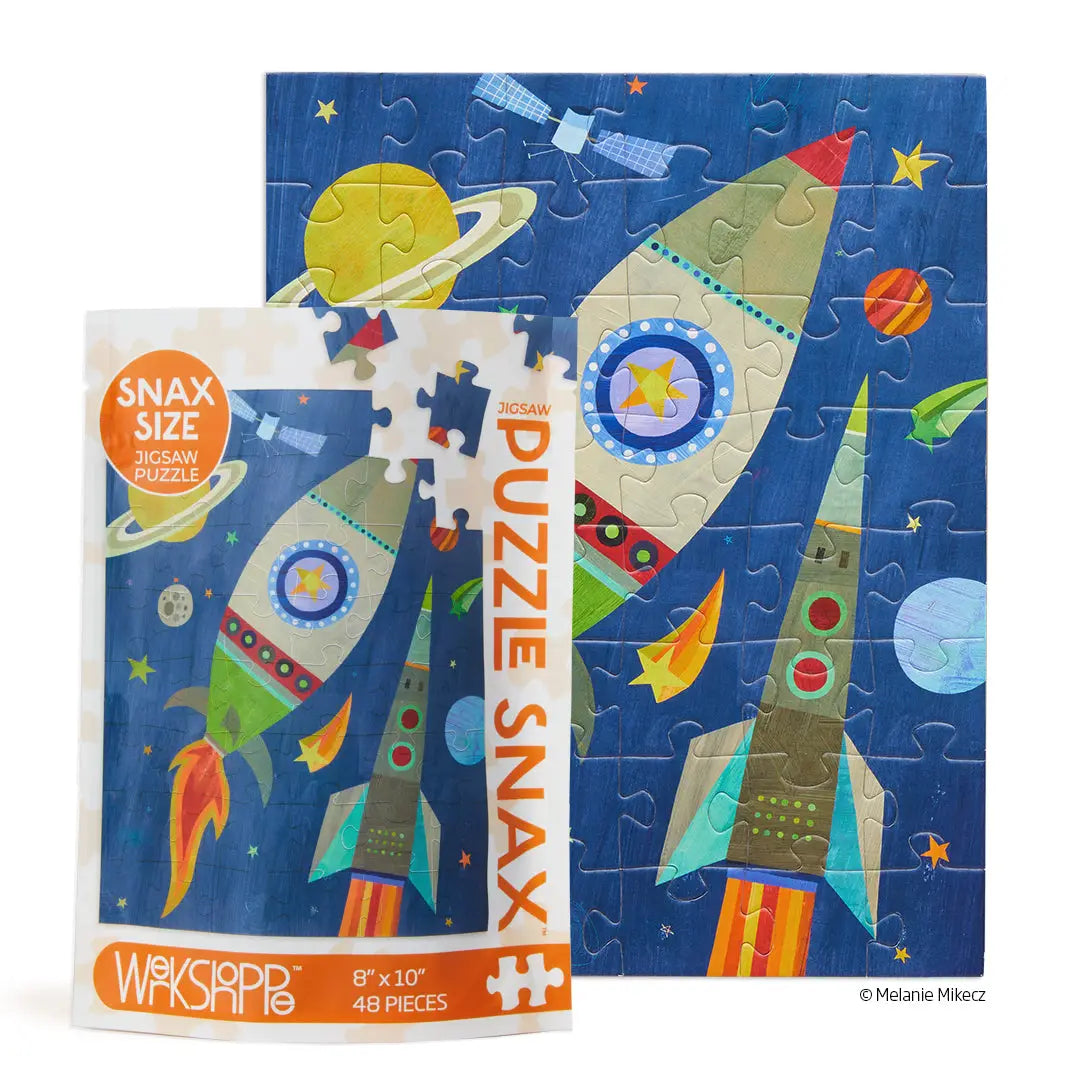 Snax Size Puzzle-Outer Space 48 Piece