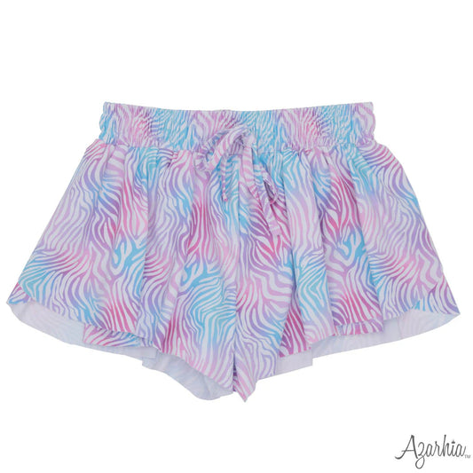 Azarhia Zebra Butterfly Shorts