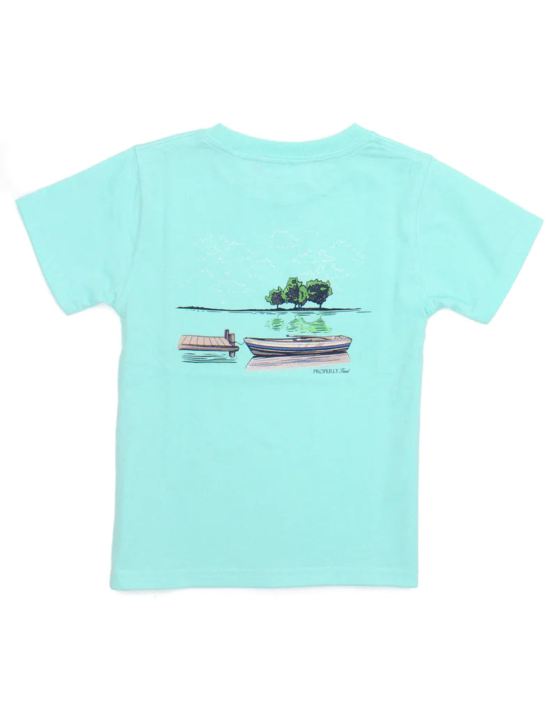Properly Tied Boat Dock Short Sleeve