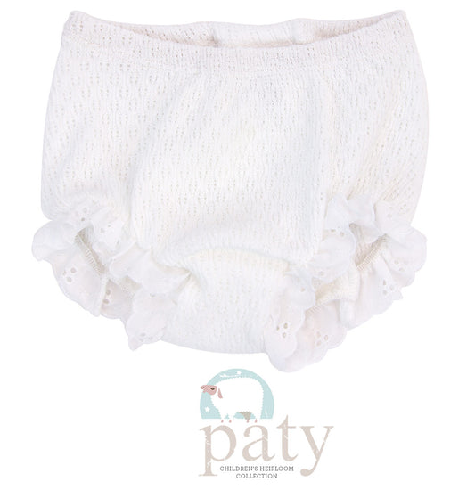 Patty Bloomers with Eyelet Trim