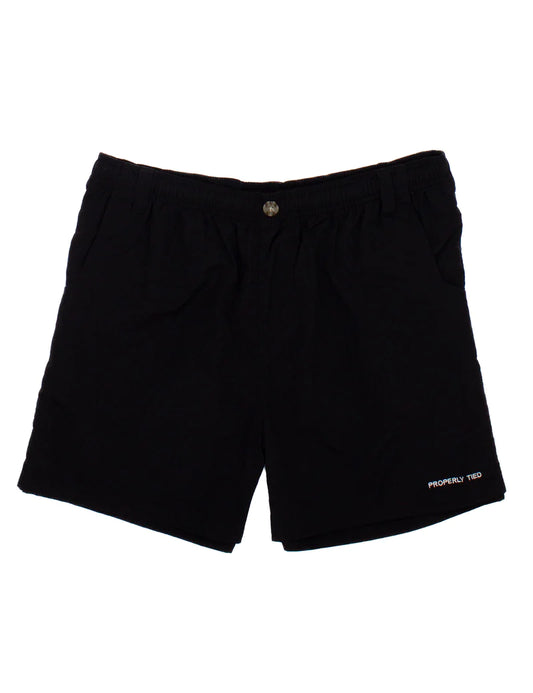 Properly Tied Mallard Shorts -Black