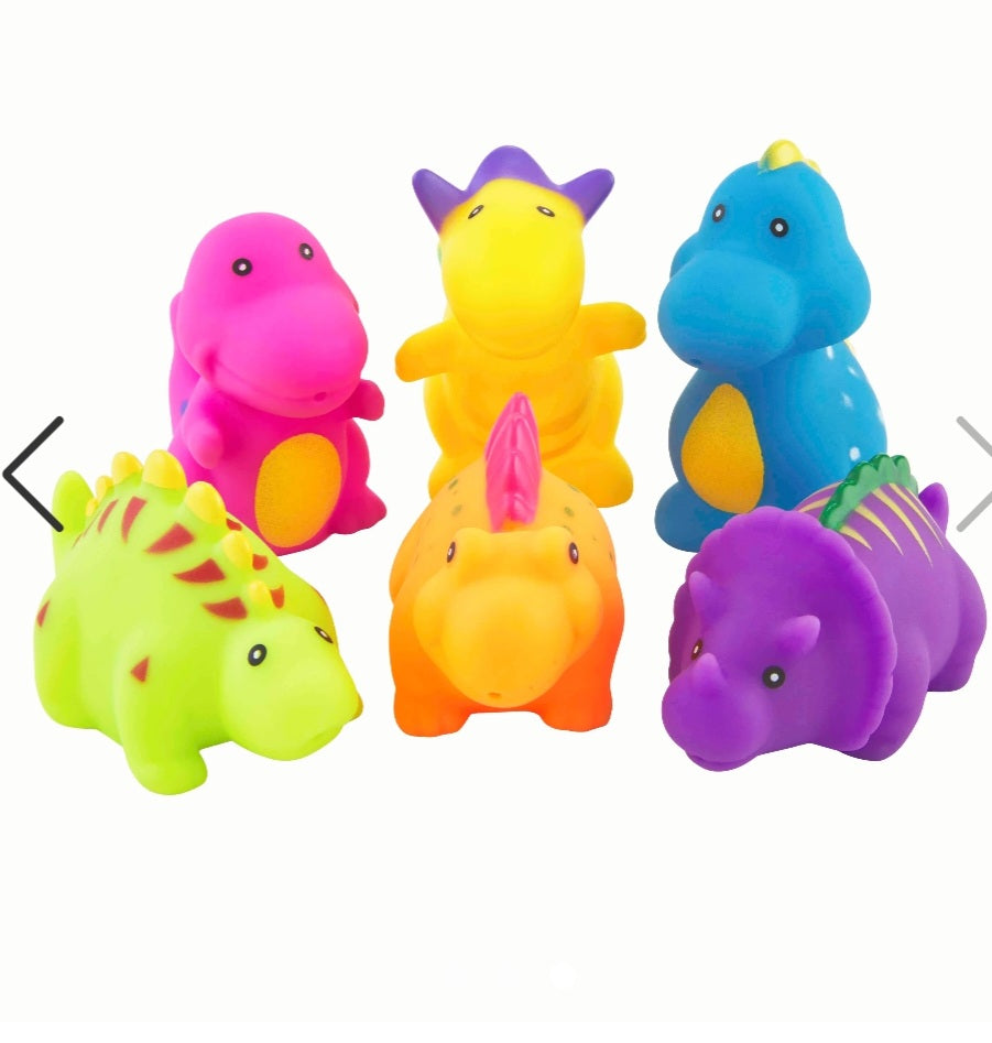 Dino Bath Toy Set
