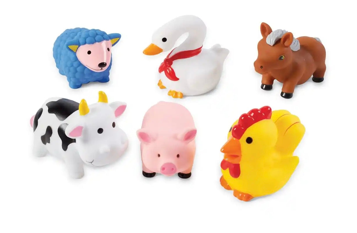 Farm Bath Toy Set