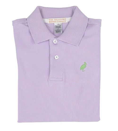 The Beaufort Bonnet Company- Lauderdale Lavender Polo